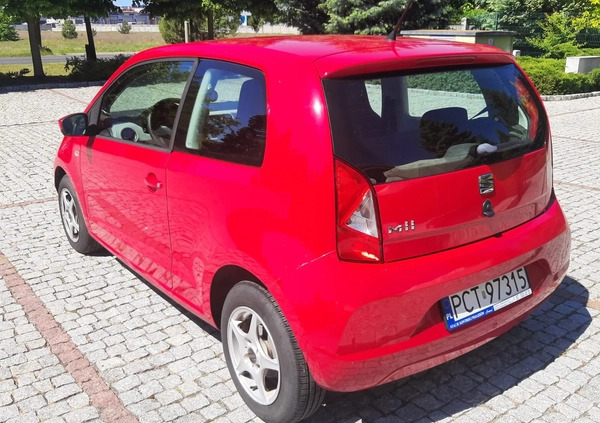 Seat Mii cena 12999 przebieg: 64283, rok produkcji 2015 z Czarnków małe 154